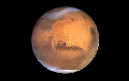 Марс — четвёртая от Солнца большая планета Солнечной системы